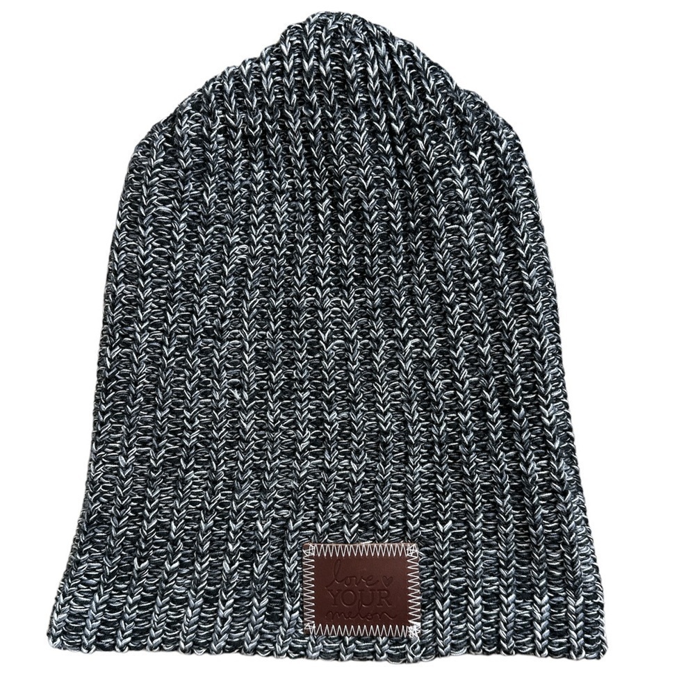 LYM Love your melon black speckled Beanie